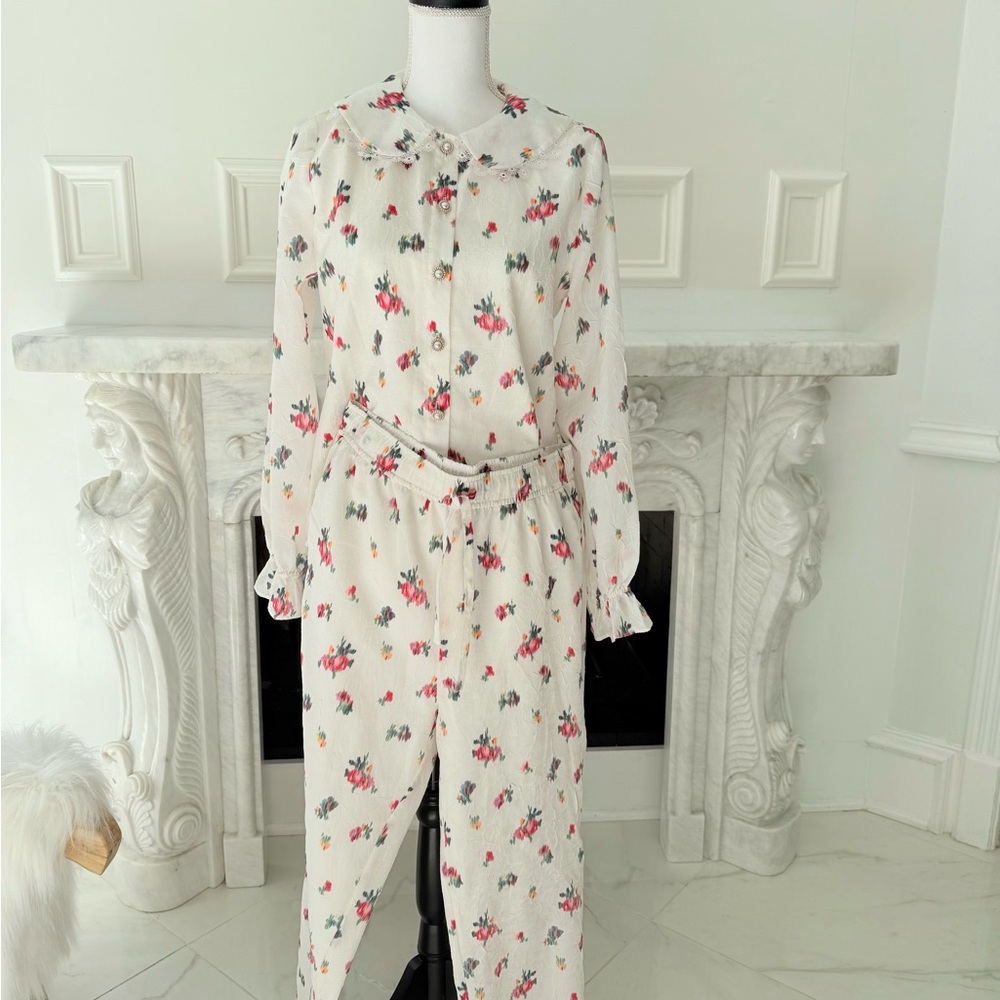 Hill House Floral Garment with Multicolor Accents - Picture 2 of 6